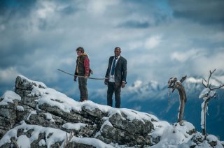 Big Game - Caccia al Presidente: Samuel L. Jackson e il piccolo Onni Tommila nella prima immagine del film