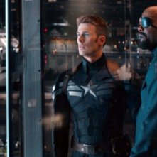 Captain America Il Soldato D Inverno Chris Evans E Samuel L Jackson In Una Scena Del Film 289569