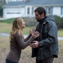 Prisoners: Hugh Jackman e Maria Bello in un momento drammatico del film