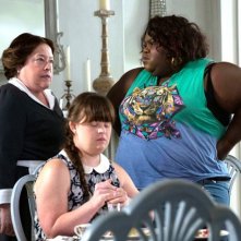 American Horror Story, Coven - Kathy Bates, Gabourey Sidibe e Jamie Brewer nell'episodio The Replacements