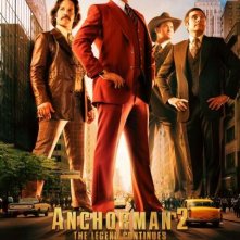 The Anchorman 2: la locandina