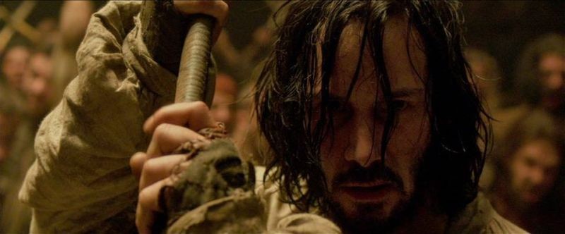 47 Ronin: un primo piano di Keanu Reeves