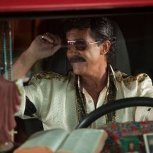 Antonio Banderas in un'immagine tratta dall'action Machete Kills