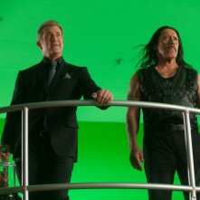 Machete Kills: Mel Gibson sul set con Danny Trejo