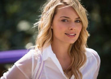 About time: Margot Robbie in a movie scene
