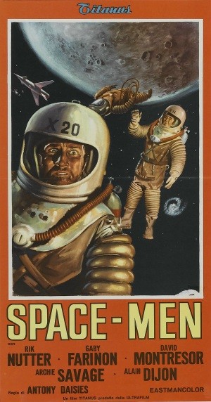 Space Men: la locandina del film