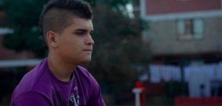 Cut down kite: René Miranda in un'immagine del film nei panni di Manuel