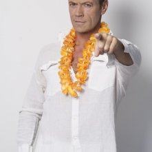 Rocco Siffredi in uno scatto promozionale di Ci pensa Rocco