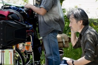 Seventh Code: il regista Kiyoshi Kurosawa sul set