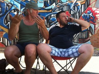 TIR: Branko Završan in un'immagine del film di Alberto Fasulo
