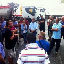 TIR: il regista Alberto Fasulo sul set del suo film