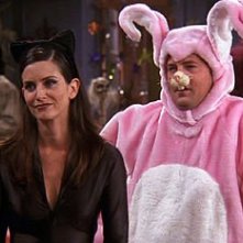 Friends Courteney Cox E Matthew Perry Nell Episodio La Festa Di Halloween 290490