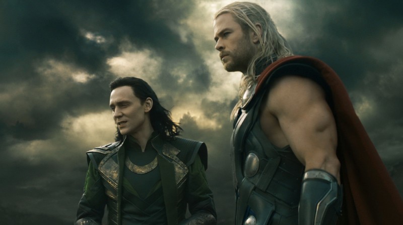 Thor: The Dark World, Chris Hemsworth col fratello Tom Hiddleston