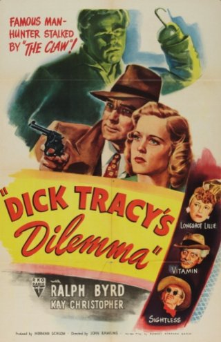 Dick Tracy's Dilemma: la locandina del film