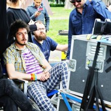 Fuga di cervelli: Paolo Ruffini sul set