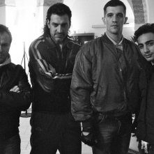La santa: Gianluca Di Gennaro, Massimiliano Gallo, Michael Schermi e Francesco Siciliano in una foto promozionale