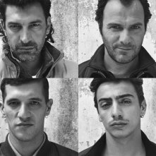 La santa: Gianluca Di Gennaro, Massimiliano Gallo, Michael Schermi e Francesco Siciliano in una'immagine promozionale