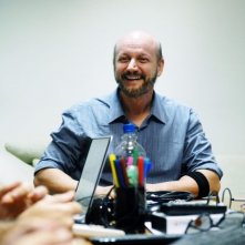 Metegol: il regista Juan José Campanella sul set del film