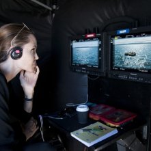 Unbroken: Angelina Jolie intenta a riguardare i giornalieri