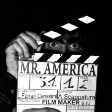 Una immagine dal set del film Mr. America.