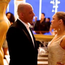 Fast & Furious 7: Vin Diesel con Ronda Rousey