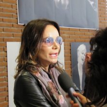 Festival di Roma 2013 - Francesca Neri alla mostra 'Portraits' nella Sala Risonanze.