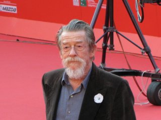 John Hurt al Festival di Roma 2013, sul red carpet
