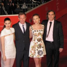 Her Al Festival Di Roma 2013 Scarlett Johansson Joaquin Phoenix Rooney Mara E Spike Jonze Sul Red Ca 291537