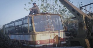 Se chiudo gli occhi non sono più qui: una scena del film