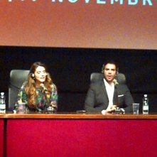 The Green Inferno: Eli Roth in conferenza stampa al Festival di Roma 2013 con Lorenza Izzo
