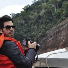 The Green Inferno: Eli Roth in un'immagine dal back-stage