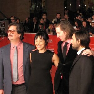 Festival di Roma 2013 - Roman Coppola con Wes Anderson, GIada Colagrande e Jason Schwartzman