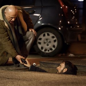 Take five: Salvatore Striano e Peppe Lanzetta in una scena