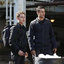 Agents of S.H.I.E.L.D.: Brett Dalton e Iain De Caestecker nell'episodio The Hub
