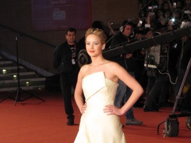 Hunger Games: la ragazza di fuoco - Jennifer Lawrence a Roma 2013, sul red carpet della kermesse