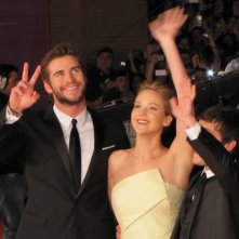 Hunger Games La Ragazza Di Fuoco Liam Hemsworth E Jennifer Lawrence Sul Red Carpet Di Festival Di Ro 292140