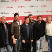 Take Five: il regista Guido Lombardi col cast del film al Festival di Roma 2013