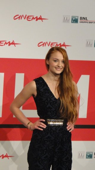 Another Me: Una sorridente Sophie Turner al festival di Roma 2013