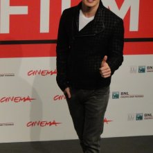 Another Me: uno scatto di Gregg Sulkin al photocall del festival di Roma 2013