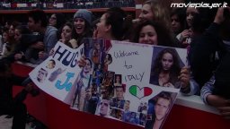 Hunger Games: la ragazza di fuoco: Il Red Carpet a Roma 2013