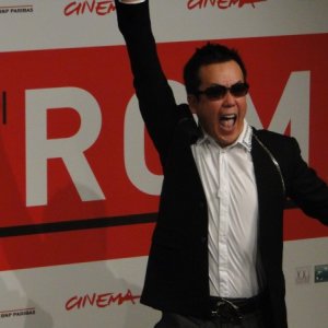 The Mole Song - Undercover Agent Reiji: Il fumettista Noboru Takahashi scherza al photocall al Festival di Roma 2013