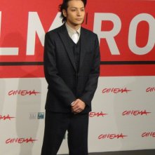 The Mole Song - Undercover Agent Reiji: l'attore Toma Ikuta posa al Festival di Roma 2013