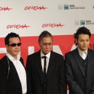 The Mole Song - Undercover Agent Reiji: Takashi Miike con Toma Ikuta ed il fumettista Noboru Takahashi al Festival di Roma 2013