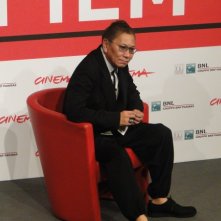 The Mole Song - Undercover Agent Reiji: Takashi Miike posa al photocall del Festival di Roma 2013