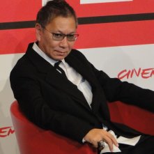 The Mole Song - Undercover Agent Reiji: Takashi Miike posa al photocall di Roma 2013