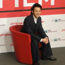 The Mole Song - Undercover Agent Reiji: un sorridente Toma Ikuta posa al photocall del Festival di Roma 2013