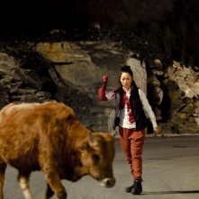 A Touch of Sin: la protagonista Zhao Tao in una scena