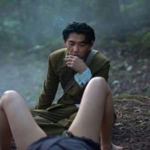 A Woman and War: Jun Murakami in una scena del film