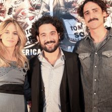 Anna Favella, Marco Cocci ed il regista Leonardo Ferrari Carissimi presentano Mr America