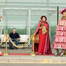 Austenland: Keri Russell con Georgia King e Jennifer Coolidge in una scena del film